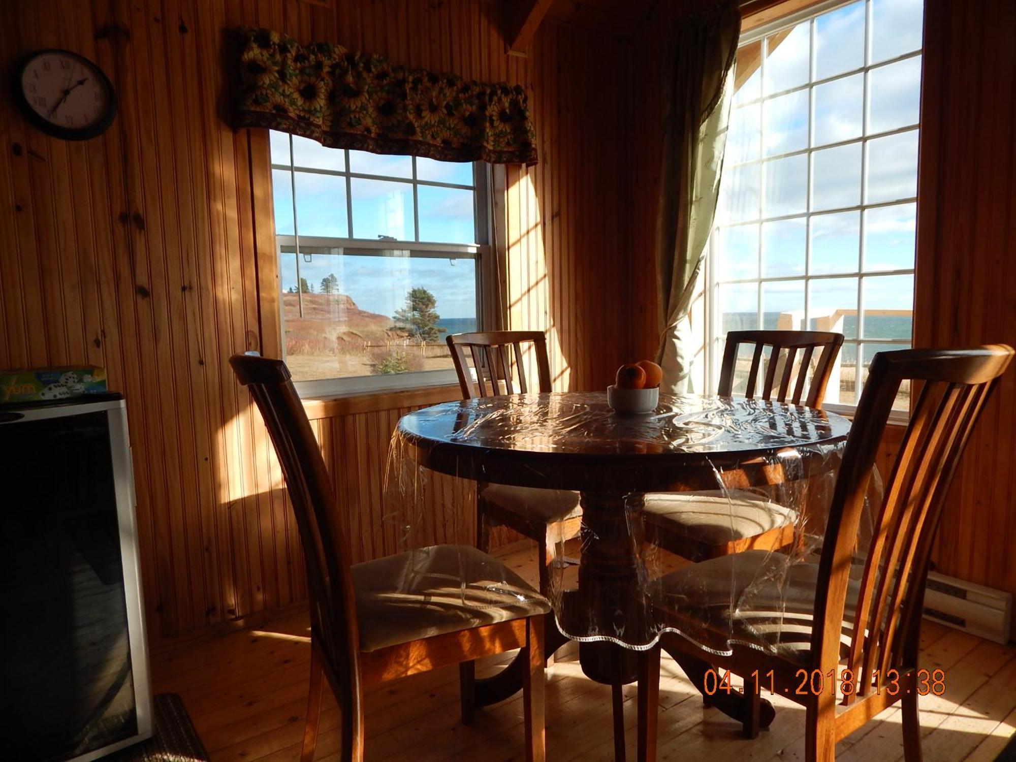 Les Chalets Brise-De-Mer Sainte-Therese-de-Gaspe Esterno foto